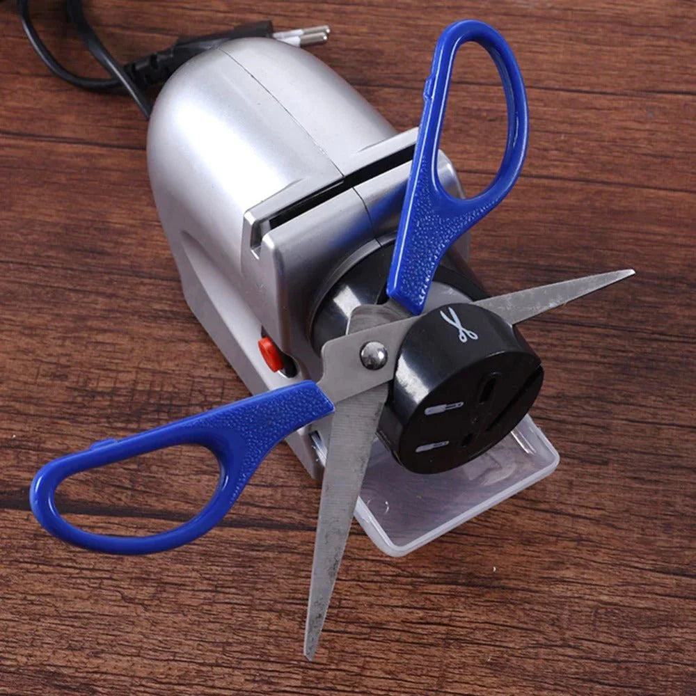 Plug-in power TV electric knife sharpener